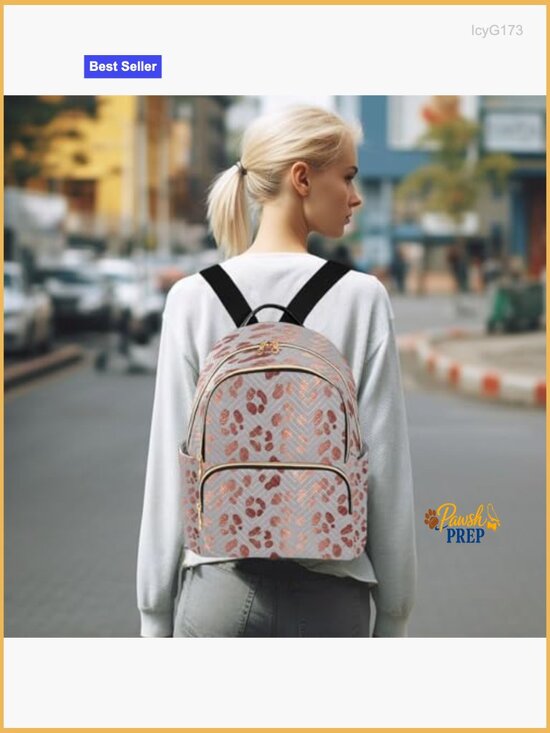 Mini Quilted Backpack Purse Lightweight Travel Daypack